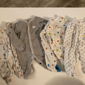 4 button up sleepers